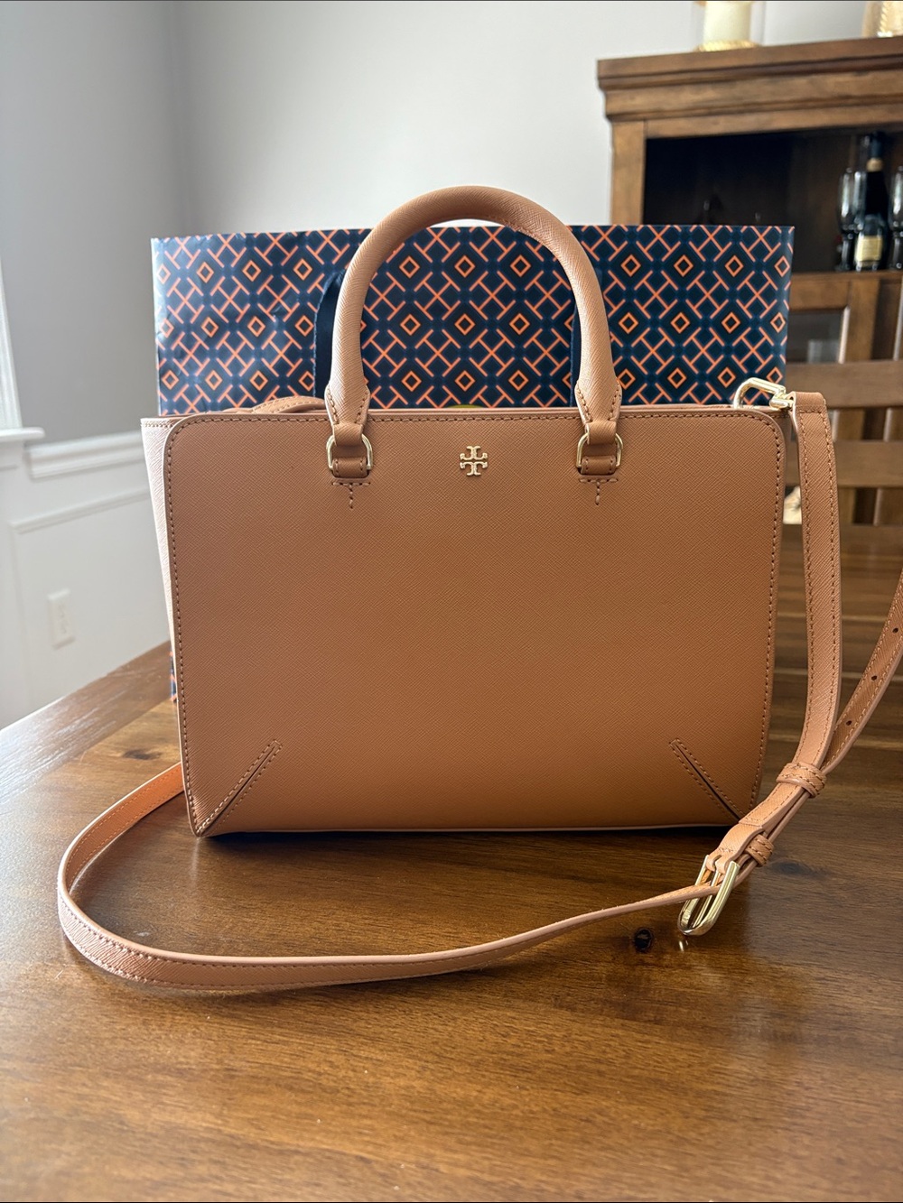 Tory Burch Robinson Satchel/Crossbody